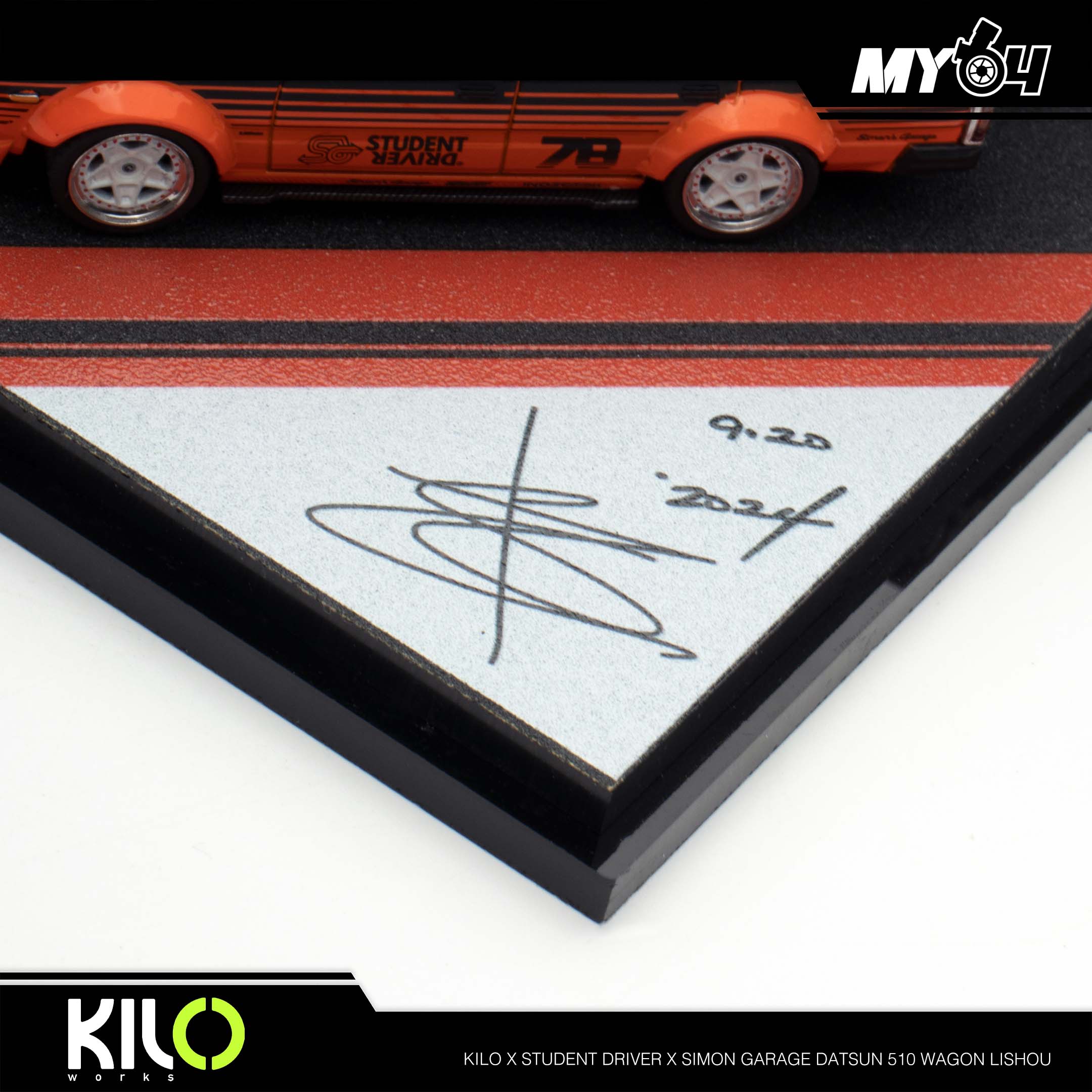 Kilo Works] Kilo x Student Driver x Simon Garage - Datsun 510