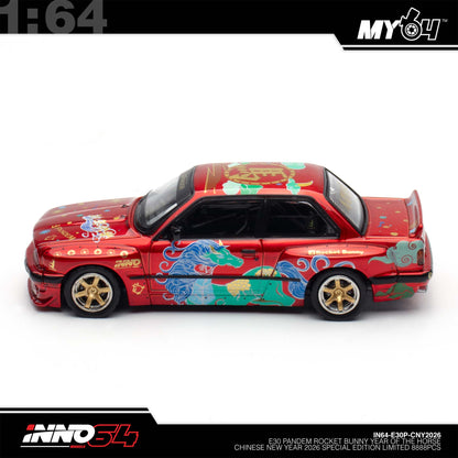 [INNO64] 1:64 Pandem Rocket Bunny E30 The Year Of The Horse 2026 Limited Edition