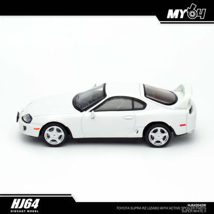 [Hobby Japan] Toyota SUPRA RZ (JZA80) with Active Spoiler Parts - Super White II