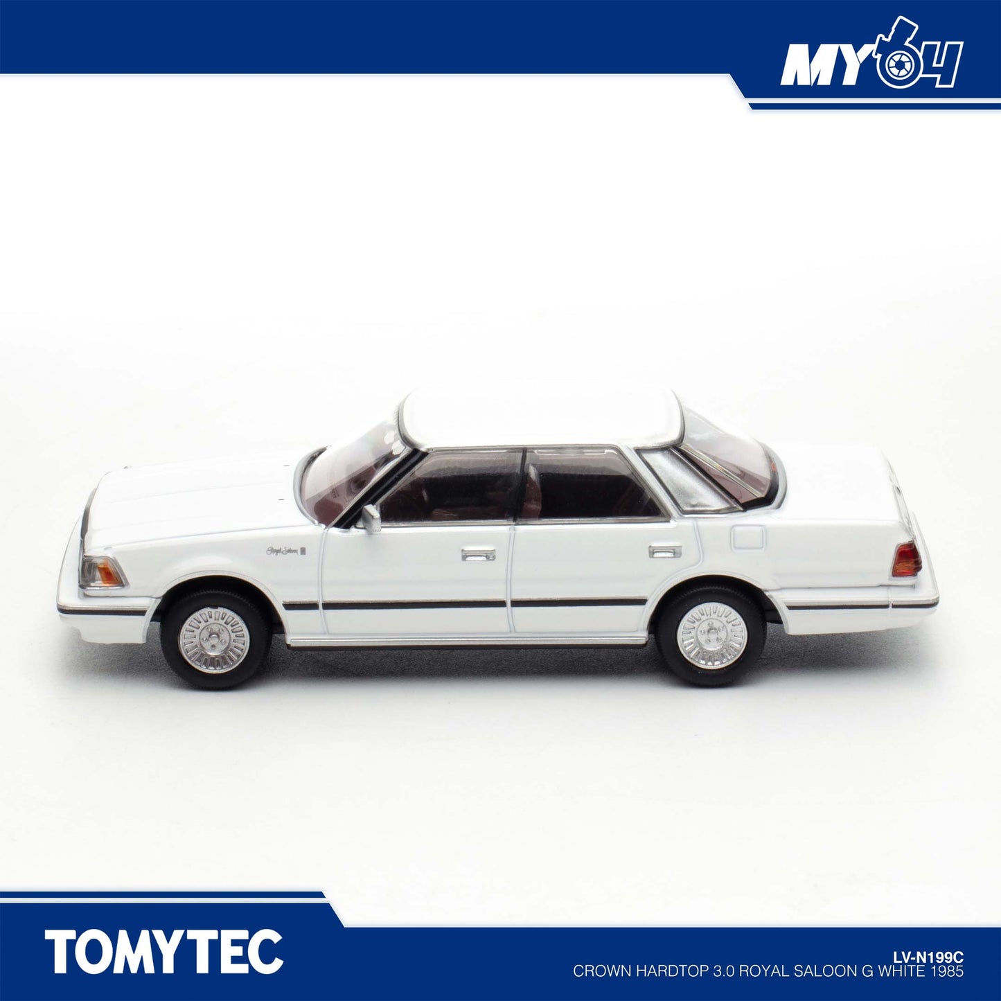 [TLVN] Crown Hardtop - 3.0 Royal Saloon G White 1985