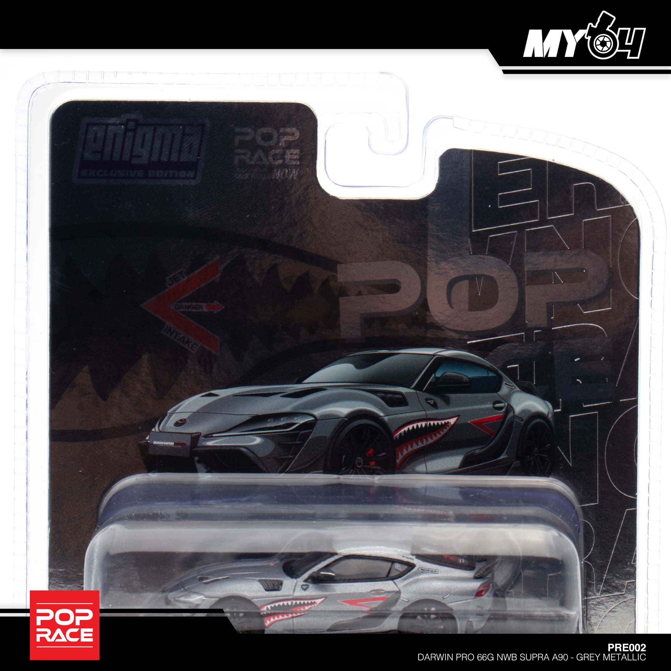 【新品未使用】エンヴィー15p POP RACE x Enigma 1/64 Darwin Pro 66G NWB スープラ A90 フレイ