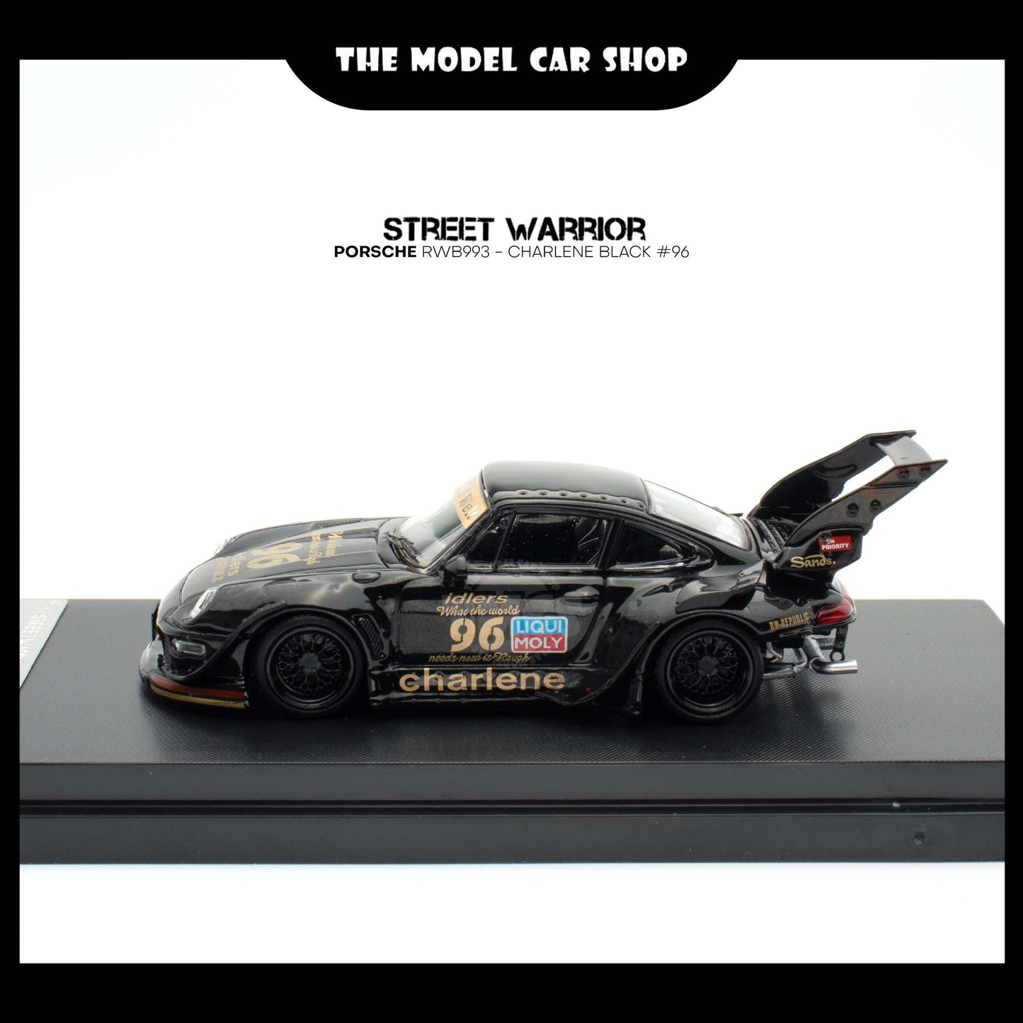 [Street Warrior] Porsche RWB993 - Charlene Black #96