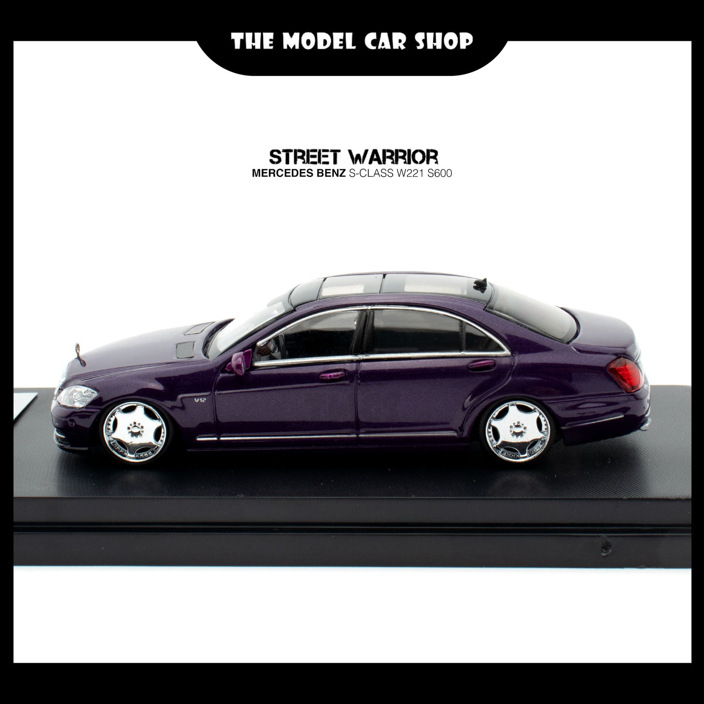 [Street Warrior] Mercedes Benz S-Class W221 S600 - Purple