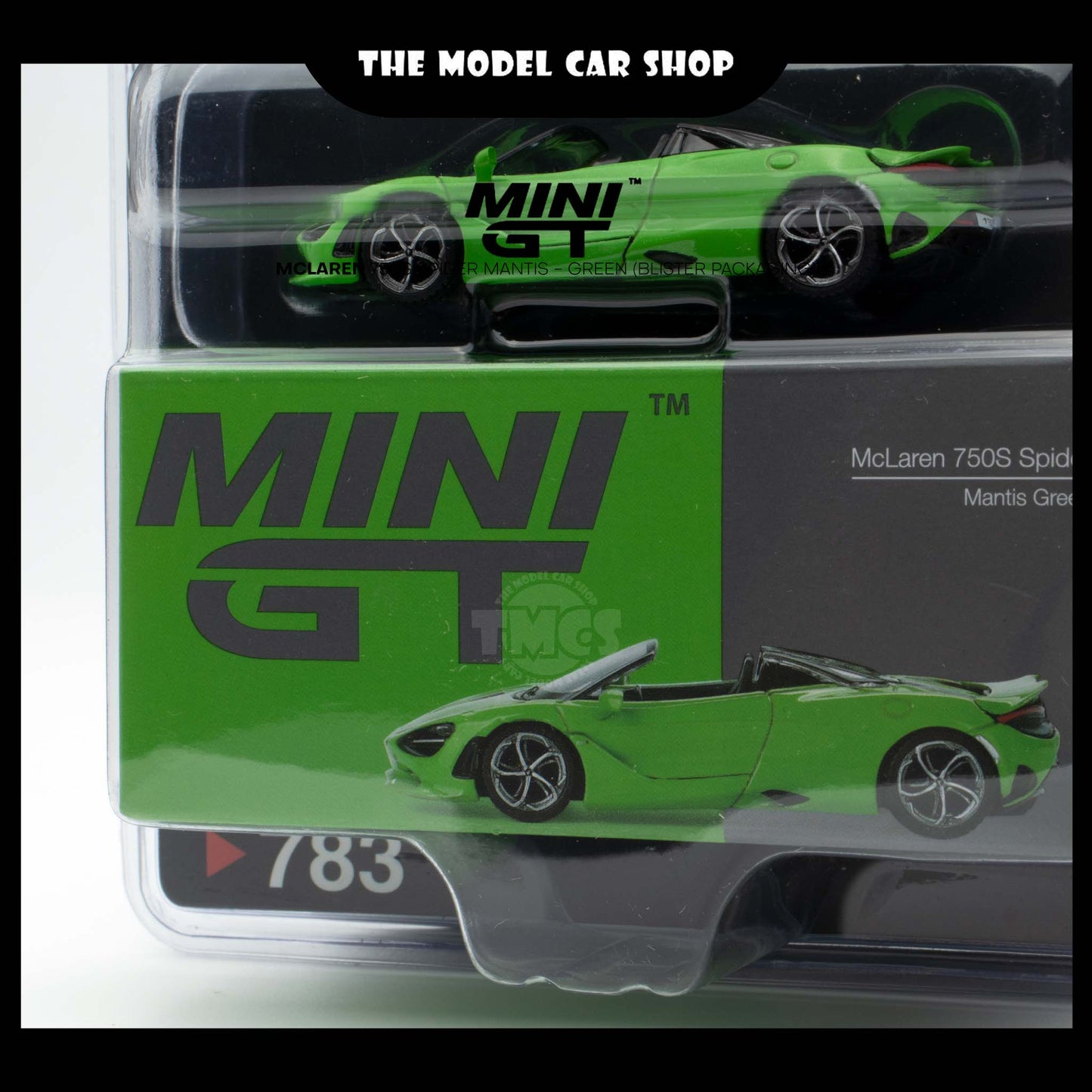 [MINI GT] McLaren 750S Spider Mantis - Green