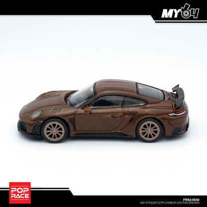 [Pop Race] 992 Stinger GTR Carbon Edition - Brown