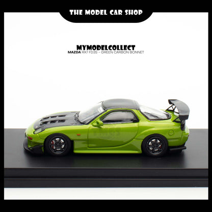 [Model Collect] Mazda RX7 FD3S - Green Carbon Bonnet