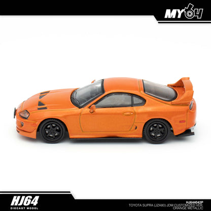 [Hobby Japan] Toyota SUPRA (JZA80) JDM CUSTOMIZED VERSION - Orange Metallic (Customized Colour)