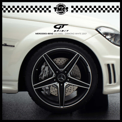 [GT Spirit] 1:18 Mercedes-Benz C63 AMG - Diamond White 2007