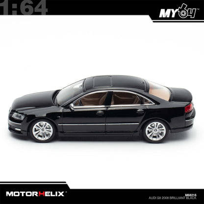 [Motorhelix] 1:64 Audi S8 2008 - Brilliant Black