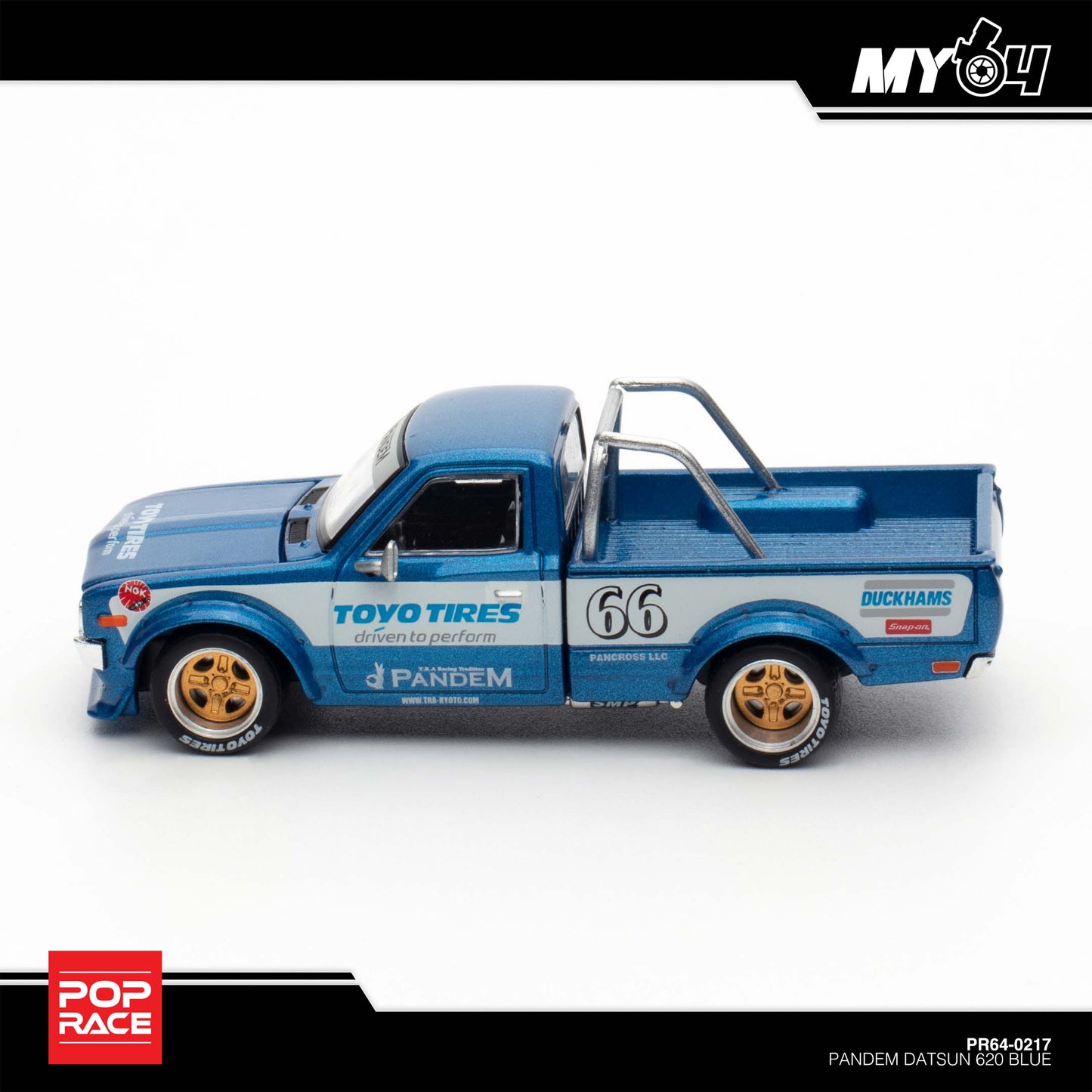 [Pop Race] Pandem Datsun 620 - Blue