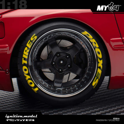 [Ignition Model] Pandem RX-7 (FC3S) - Red
