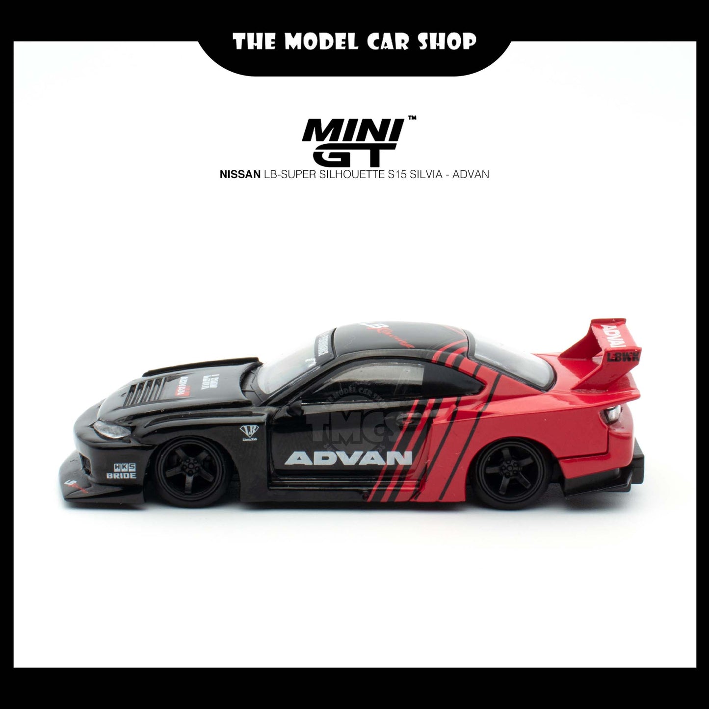 [MINI GT] Nissan LB-Super Silhouette S15 SILVIA  - Advan