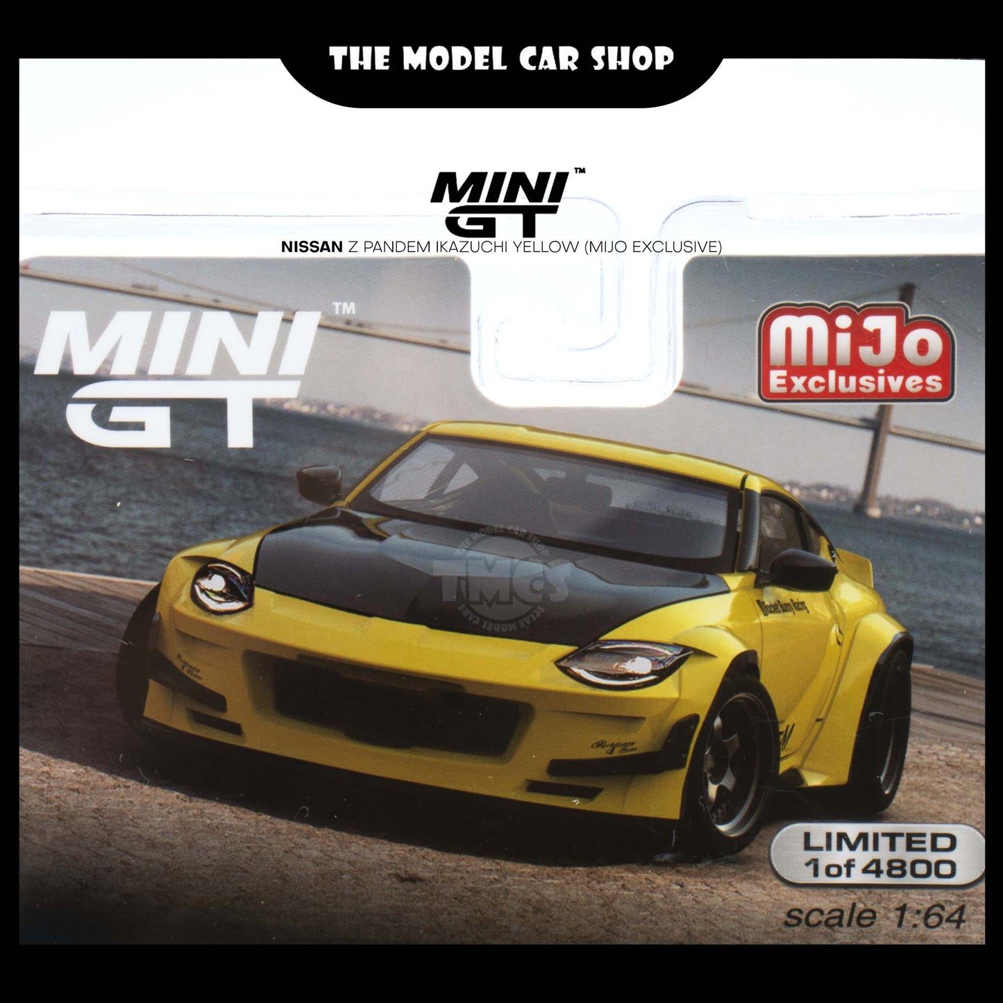 [MINI GT]  Nissan Z Pandem Ikazuchi Yellow (Mijo Exclusive)