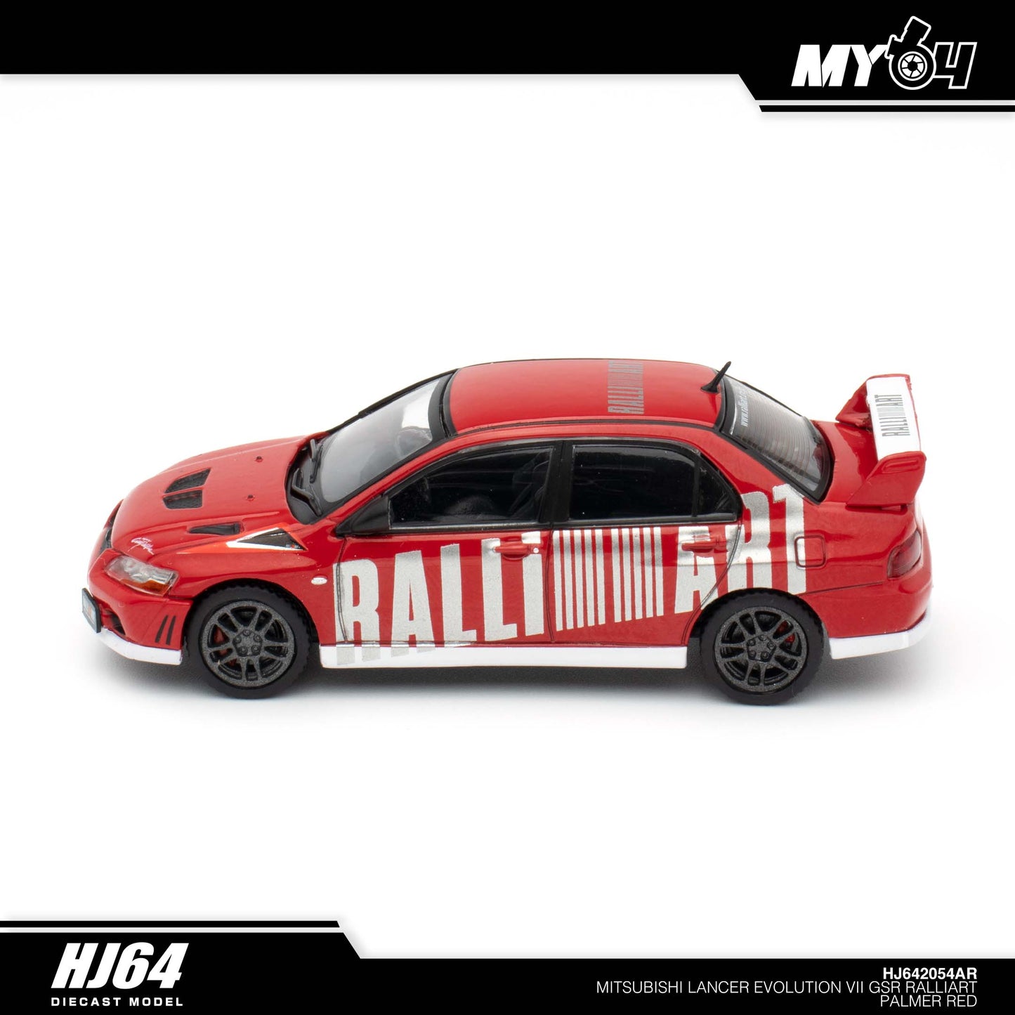 [Hobby Japan] Mitsubishi Lancer Evolution 7 GSR RALLIART - Palmer Red