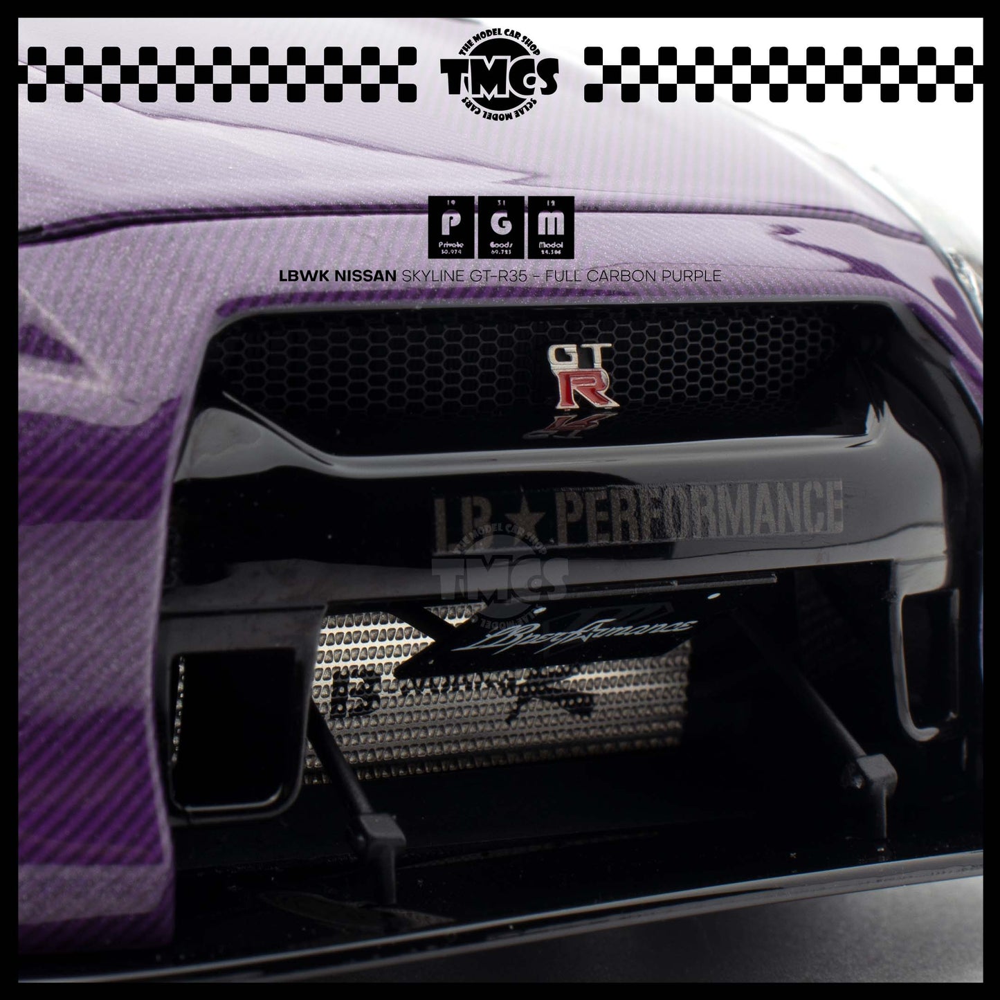[PGM] LBWK Nissan Skyline GT-R35 - Full Carbon Purple