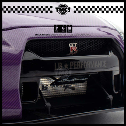 [PGM] LBWK Nissan Skyline GT-R35 - Full Carbon Purple