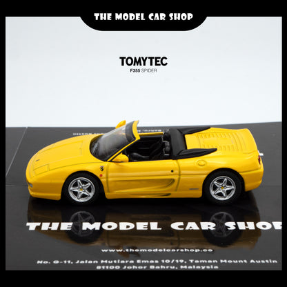 [TOMYTEC] Ferrari F355 Spider - Yellow