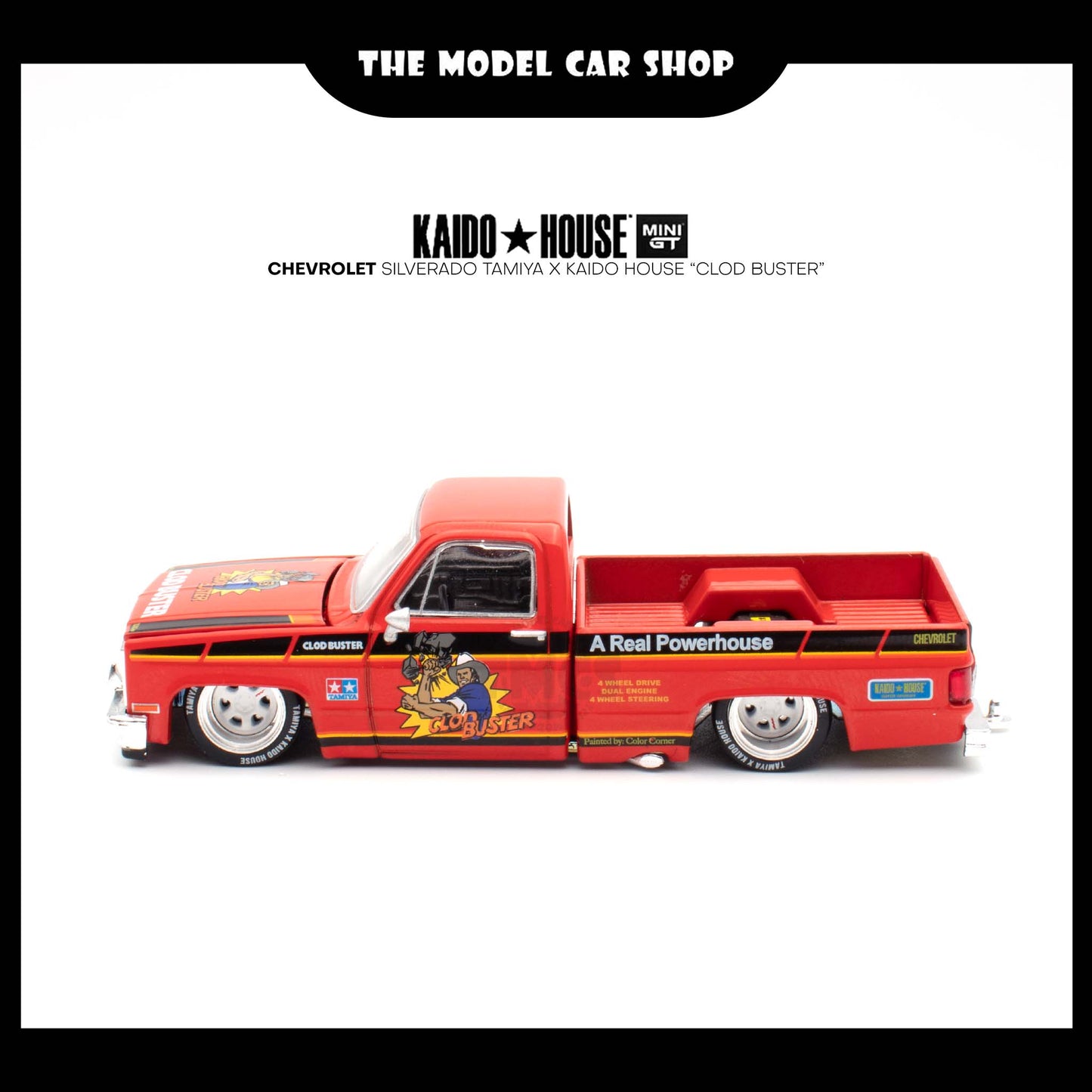 [Kaido House] Chevrolet Silverado TAMIYA X KAIDO HOUSE “Clod Buster”