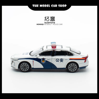 [XCarToys] HongQi H5 Gen 2 - Police Car