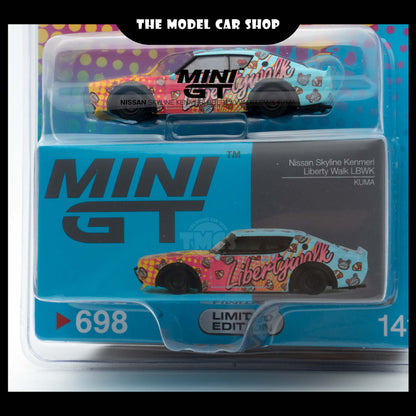 [MINI GT] Nissan Skyline Kenmeri Liberty Walk LBWK KUMA (Mijo Exclusive)