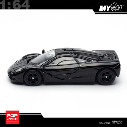 [Pop Race] 1:64 Mclaren F1 - Jet Black