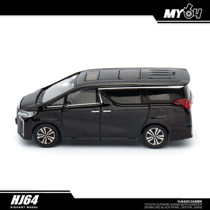 [Hobby Japan] Toyota Alphard (H30W) With Sun Roof - Sparkling Black Pearl Crystal Shine