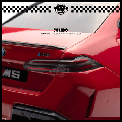 [Solido] 1:18 BMW M5 - Fire Red 2025