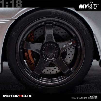 [Motorhelix] Nissan Skyline GT-R (R32) - Silver