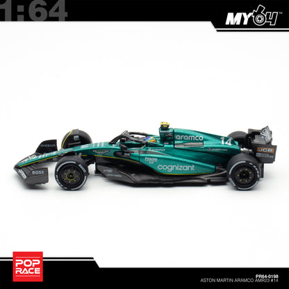 [Pop Race] 1:64 Aston Martin AMR23 F1 - #14 F. Alonso