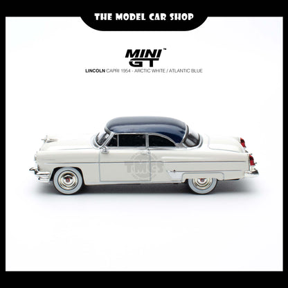 [Mini GT] Lincoln Capri 1954 - Arctic White / Atlantic Blue