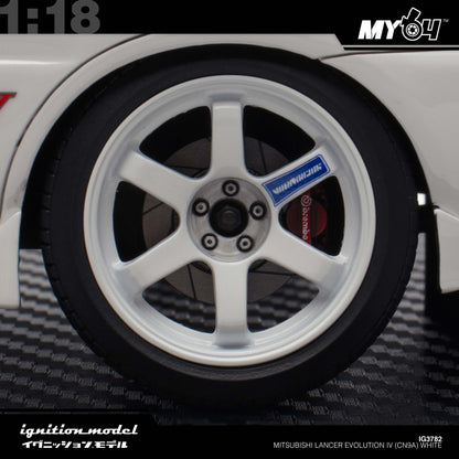 [Ignition Model]  1:18 Mitsubishi Lancer Evolution IV (CN9A) - White