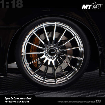 [Ignition Model] Toyota Alphard (H30W) Executive Lounge S - Black