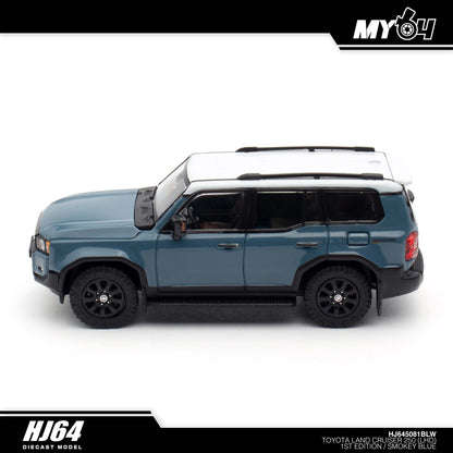 [Hobby Japan] Toyota Land Cruiser 250 1st Edition (LHD) - Smokey Blue