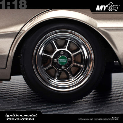 [Ignition Model] Nissan Skyline 2000 GT-R (PGC10) - Silver