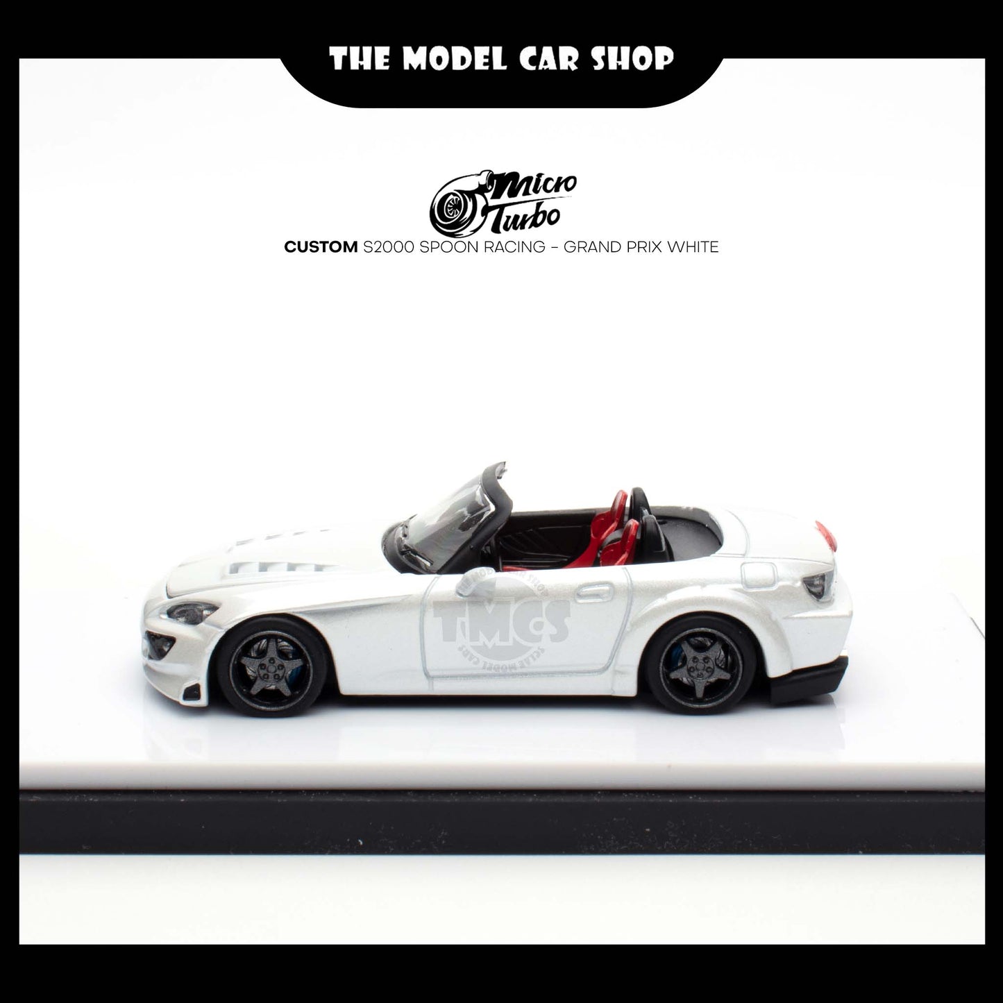 [Micro Turbo] Custom S2000 Spoon Racing - Grand Prix White