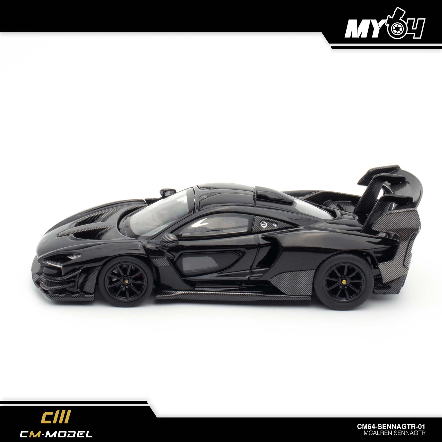 [CM Model] McLaren SennaGTR - Black