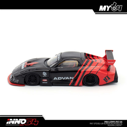 [INNO64] LBWK Mazda RX7 (FD3S) LB-Super Silhouette - "ADVAN LIVERY"