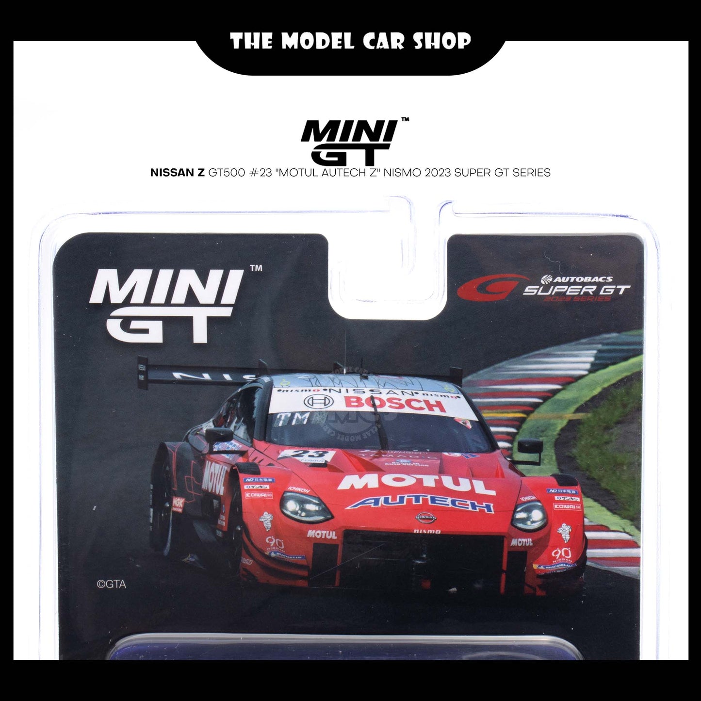 [MINI GT] Nissan Z GT500 #23 "MOTUL AUTECH Z" NISMO 2023 Super Gt Series