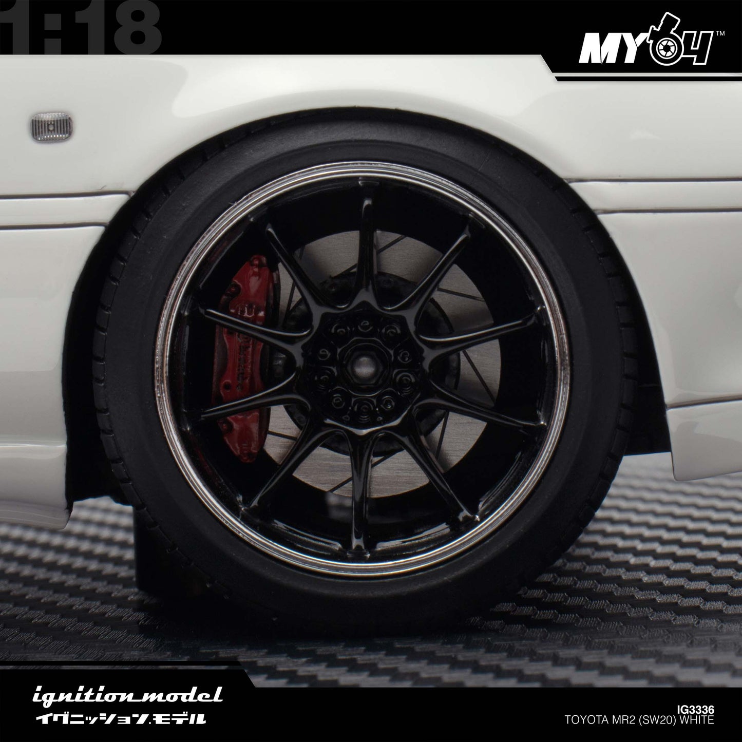 [Ignition Model] Toyota MR2 (SW20) - White