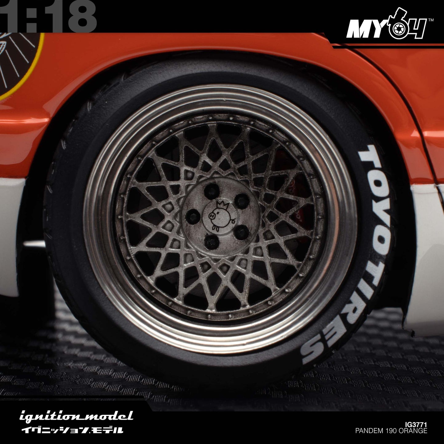 [Ignition Model] 1:18 Pandem 190 - Orange