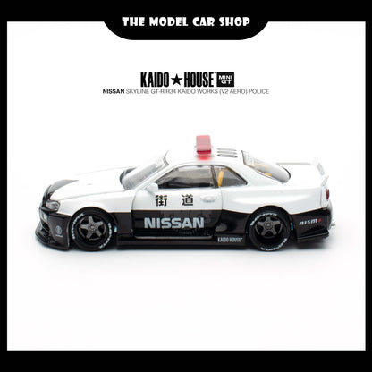 [Kaido House] Nissan Skyline GT-R R34 Kaido Works (V2 Aero) Police