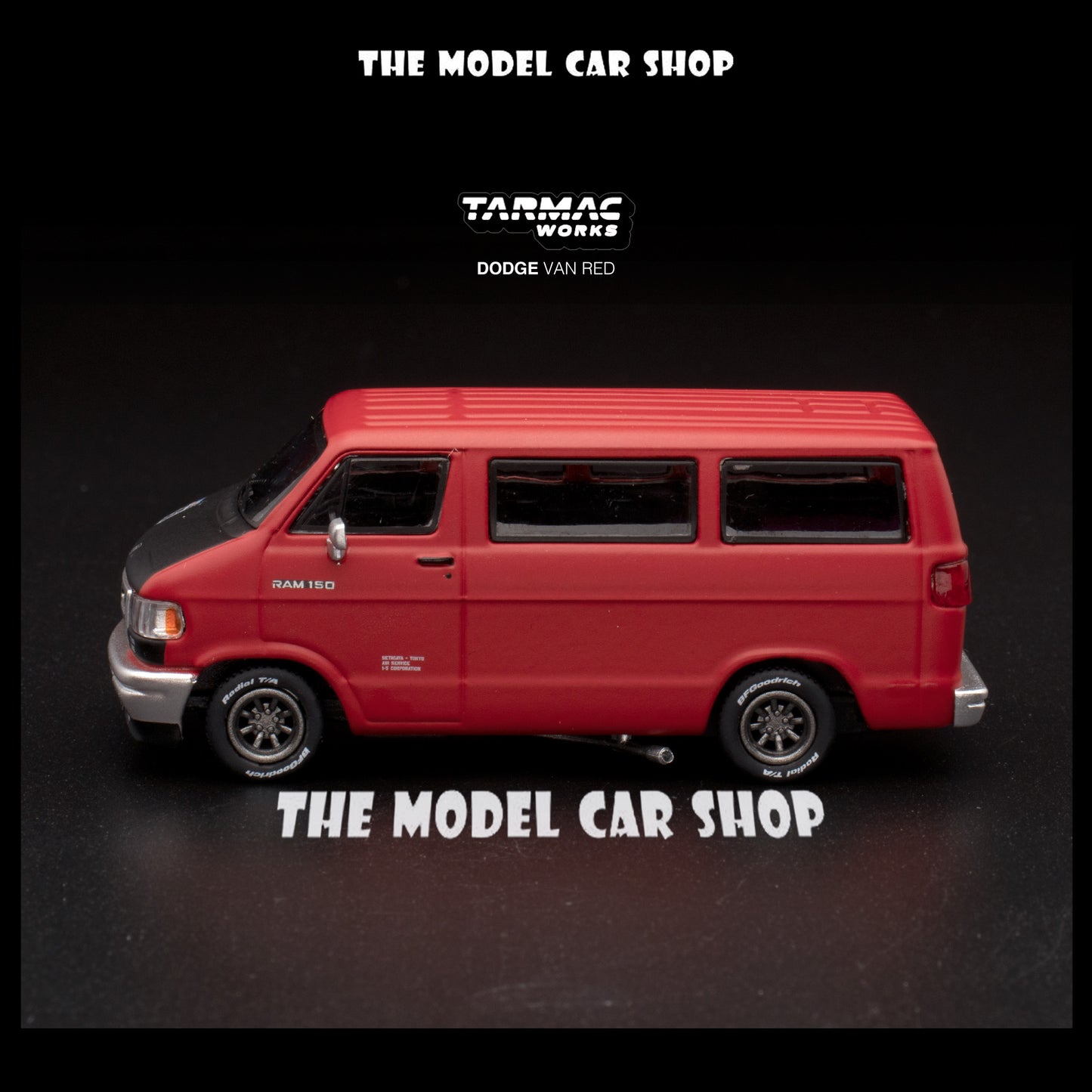 [Tarmac Works] Dodge Van - Red