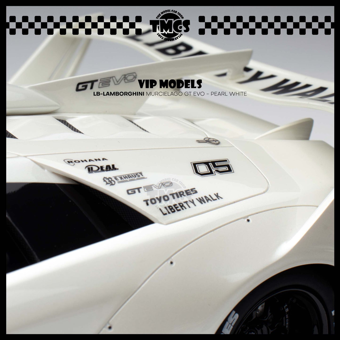 [VIP] LB-Lamborghini Murcielago GT Evo - Pearl White