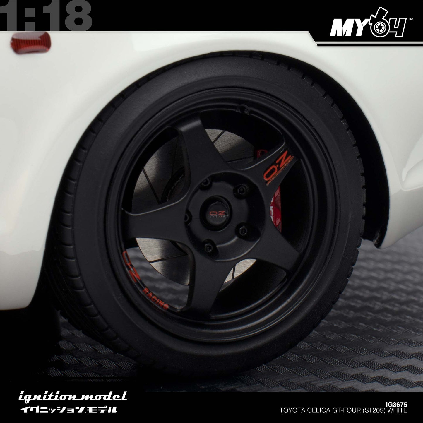 [Ignition Model] Toyota Celica GT-FOUR (ST205) - White