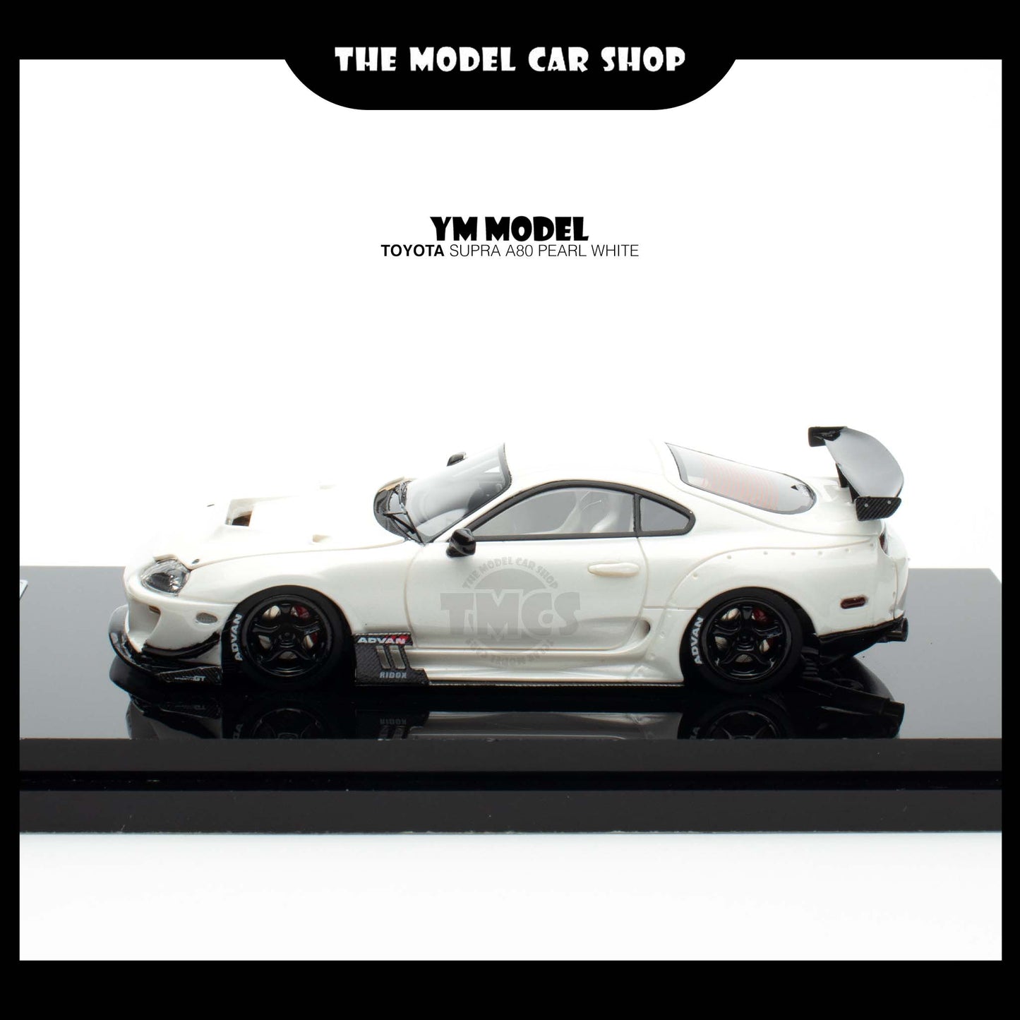 [YM Model] Toyota Supra A80 - Pearl White