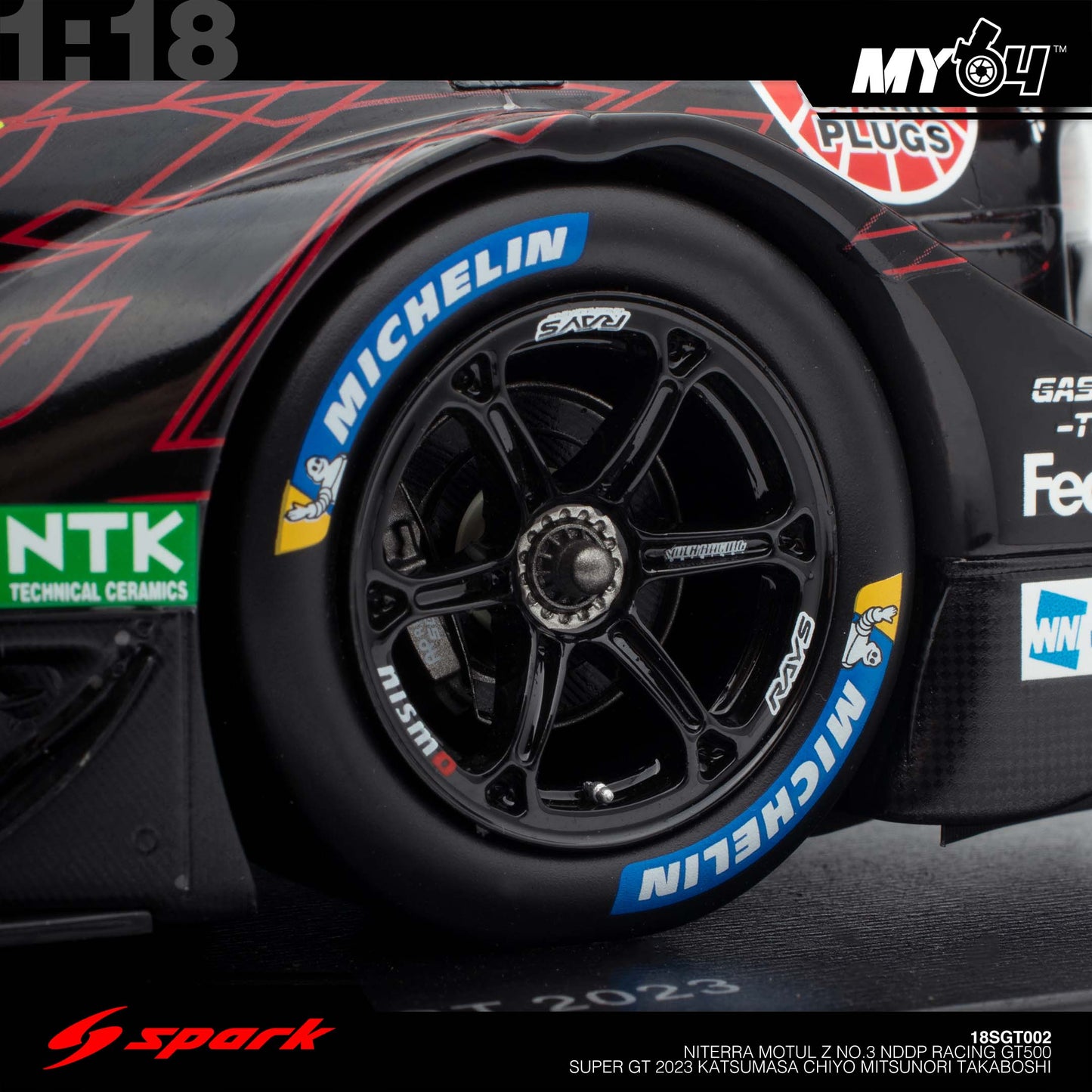 [Sparky] Niterra MOTUL Z No.3 NDDP RACING GT500 SUPER GT 2023 Katsumasa Chiyo - Mitsunori Takaboshi