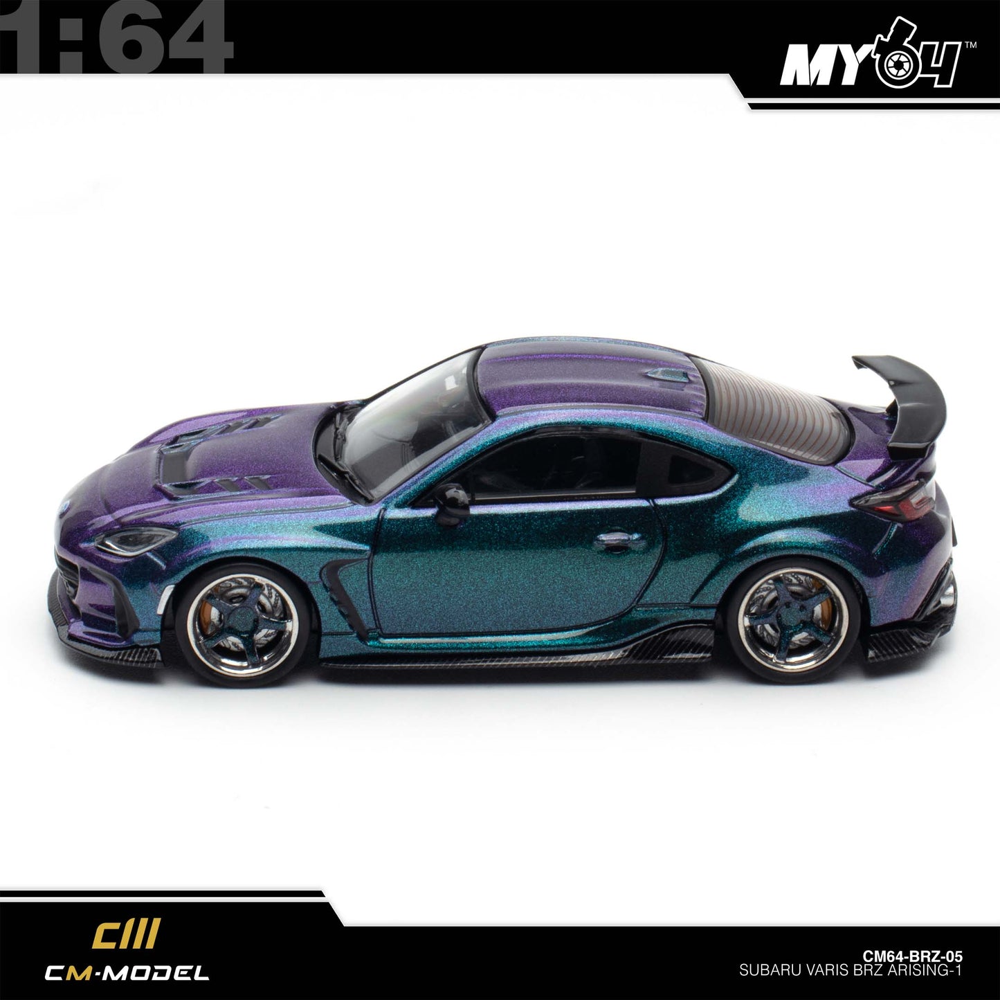 [CM Model] 1:64 Subaru BRZ Varis Widebody - Chameleon