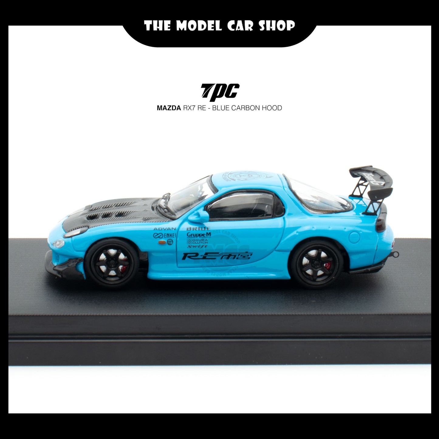 [TPC] Mazda RX7 RE - Blue Carbon Hood