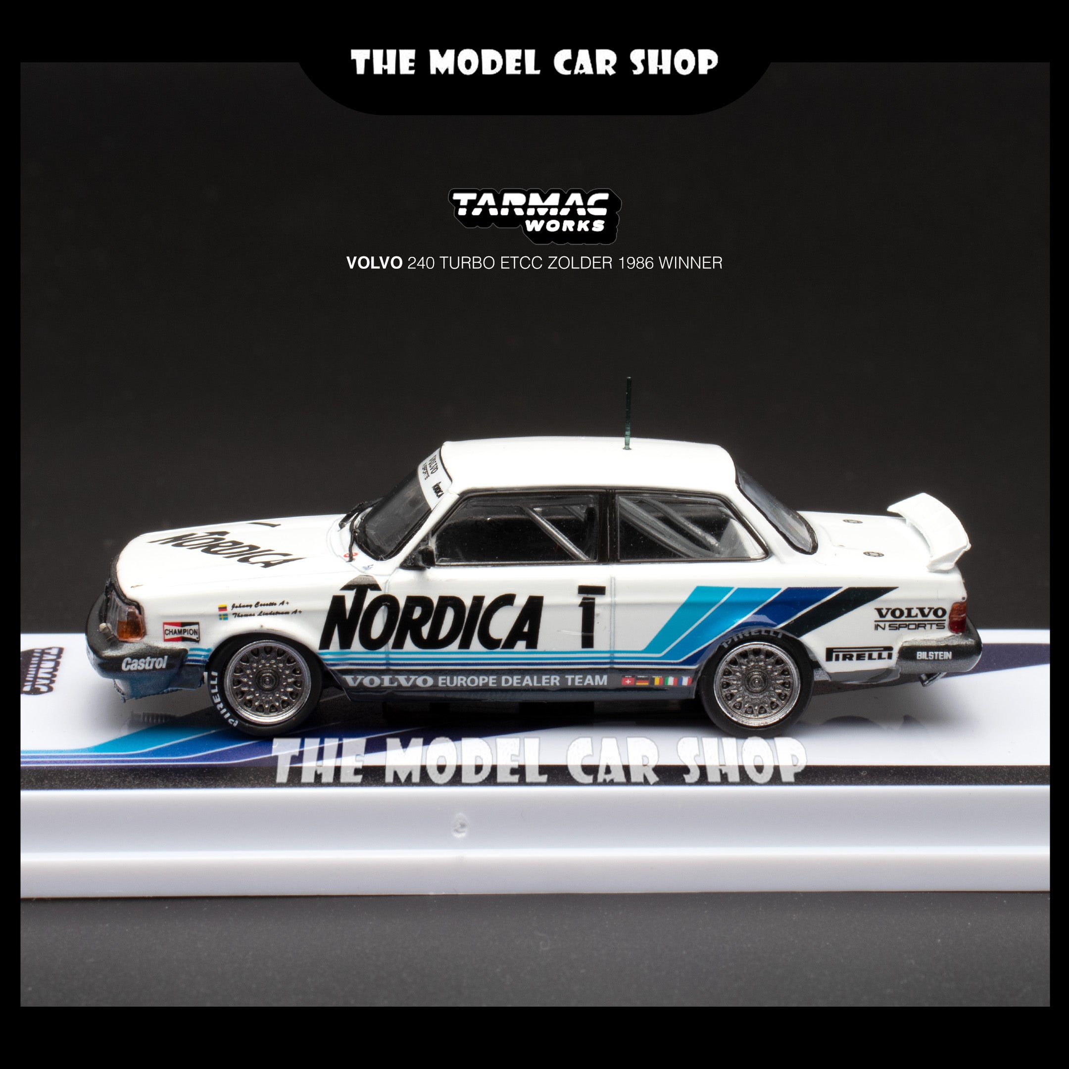 ミニカー 1/43 Volvo 240 Turbo 1986 DTM ミニカー 1/43 Volvo 240 Turbo 1986 DTM VOLVO 240 Turbo #10 R