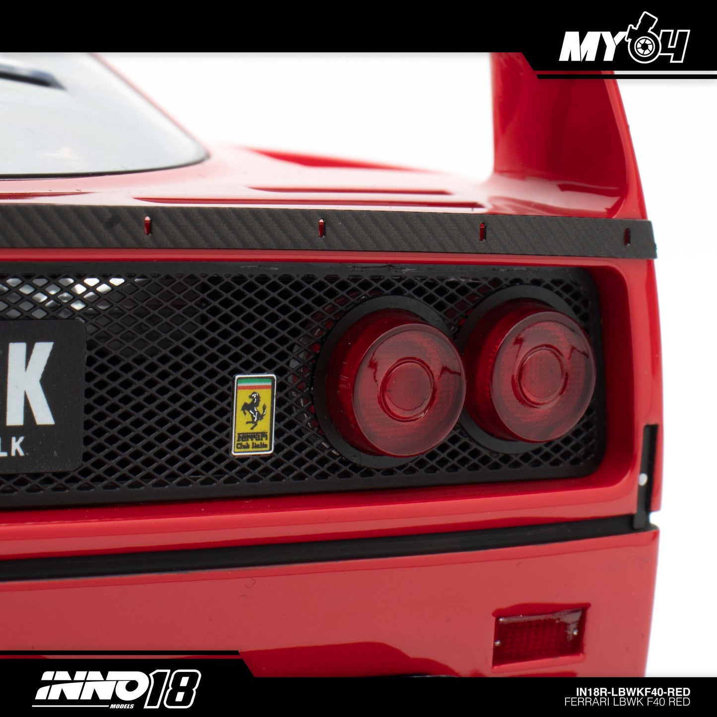 [INNO18]  Ferrari LBWK F40 - Red